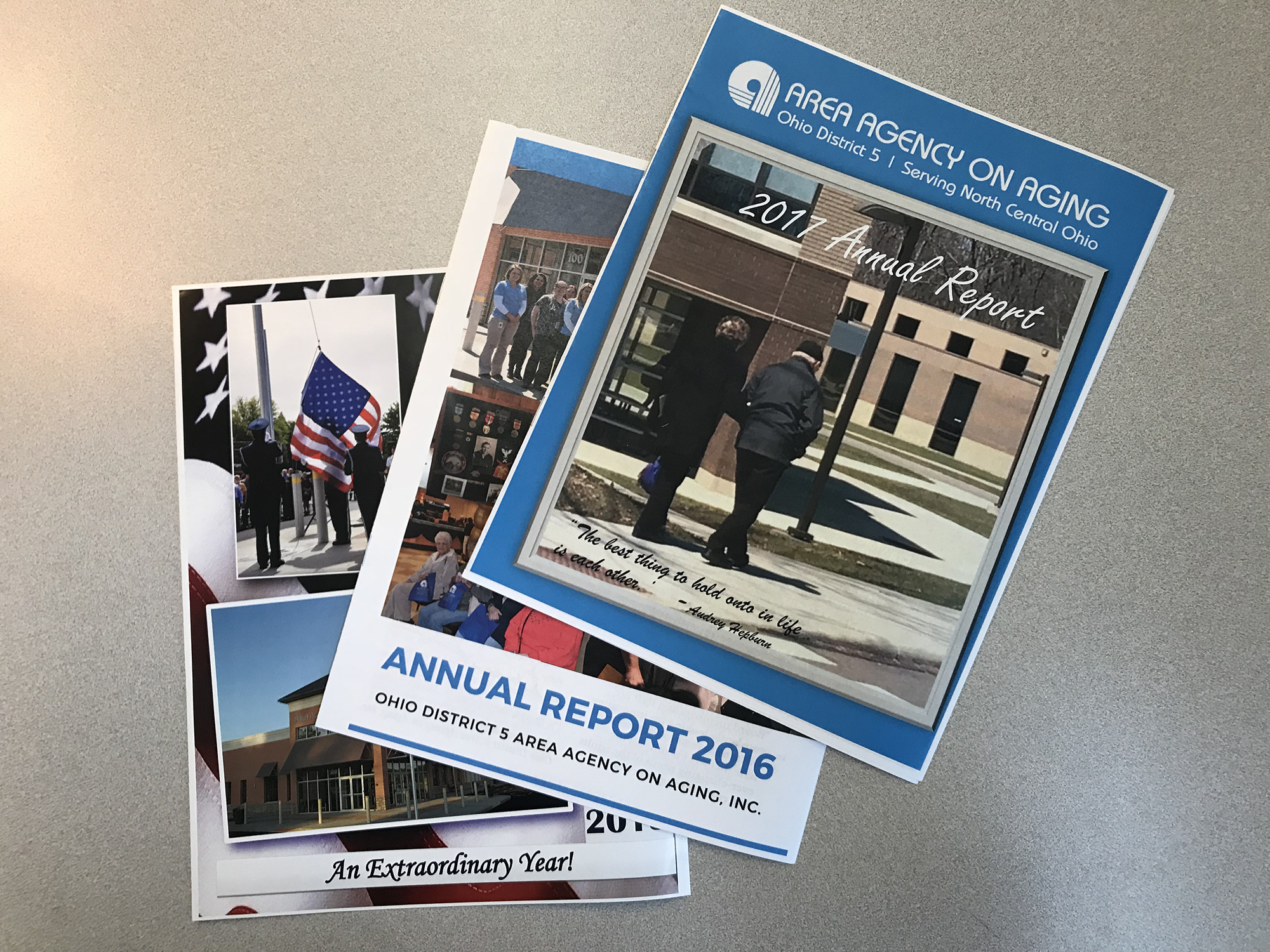 Annual reports page banner